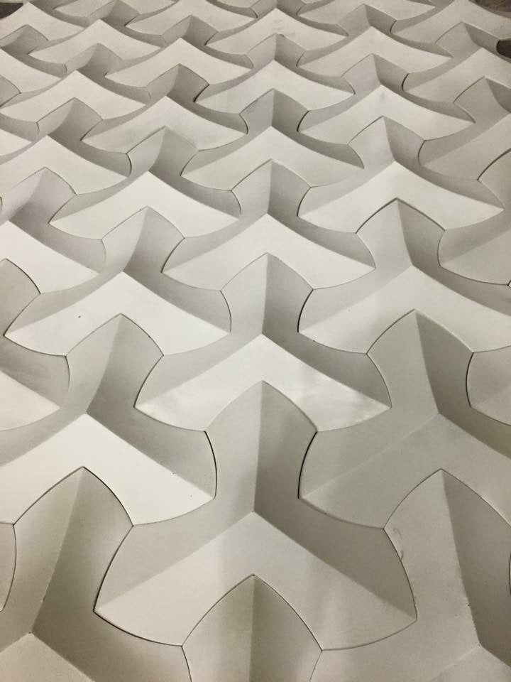 3-D TILE ABS MOLD-TRIFECTA